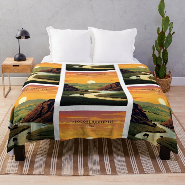 Item preview, Theodore Roosevelt National Park Badlands Beauty designed and sold by NeuralVibe.