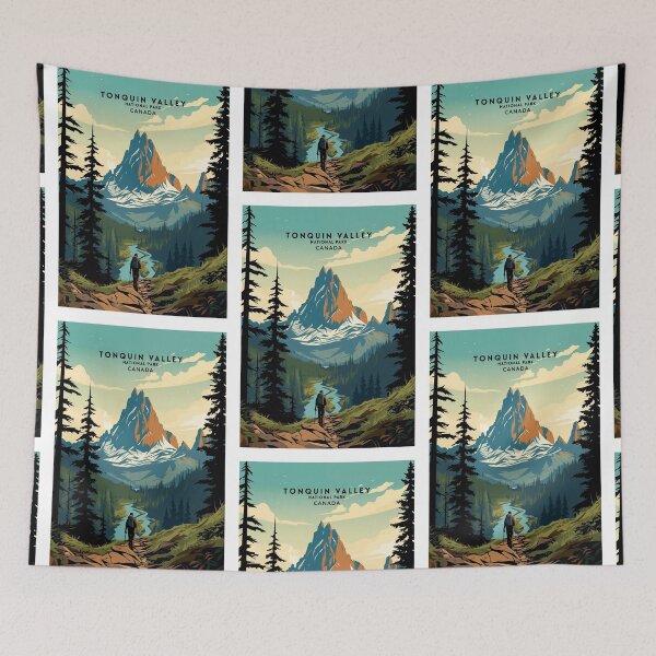 Artikelvorschau, Tonquin Valley Nationalpark Alpine Pracht entworfen und verkauft von NeuralVibe.