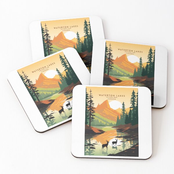 Item preview, Waterton Lakes National Park Alpine Beauty designed and sold by NeuralVibe.