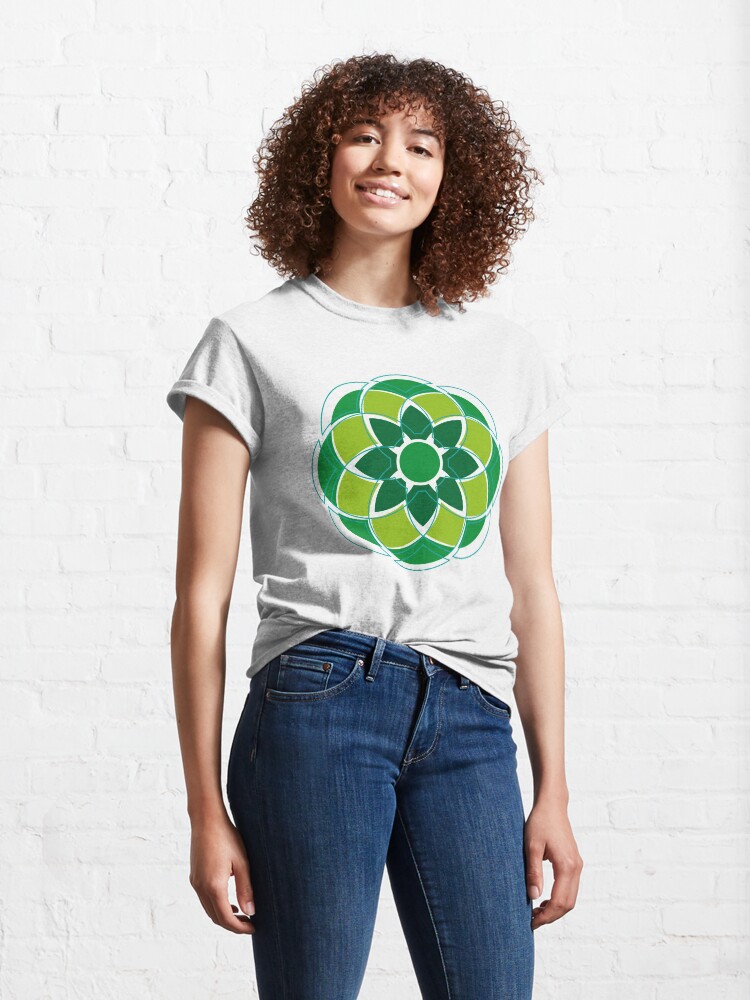 Alternate view of Flower#01 Classic T-Shirt