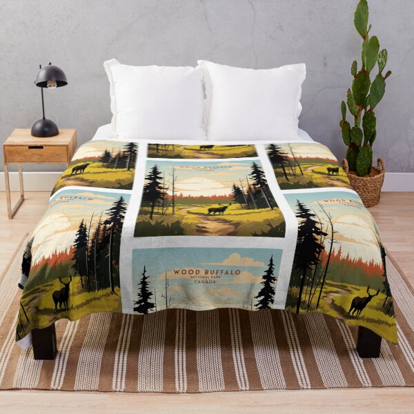 Item preview, Wood Buffalo National Park Boreal Wilderness designed and sold by NeuralVibe.