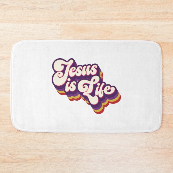 Item preview, Retro Jesus Is Life - Jesus designed and sold by Whimsical  Thinker.
