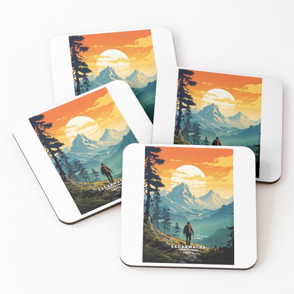Item preview, Sagarmatha National Park Himalayan Peaks designed and sold by NeuralVibe.