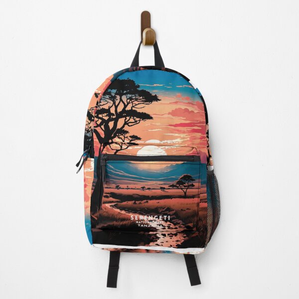 Item preview, Serengeti National Park Landscape Splendor designed and sold by NeuralVibe.