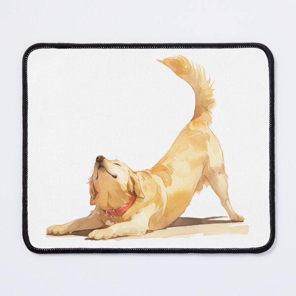 Item preview, Stretching Golden Retriever | Print designed and sold by Unrooted.