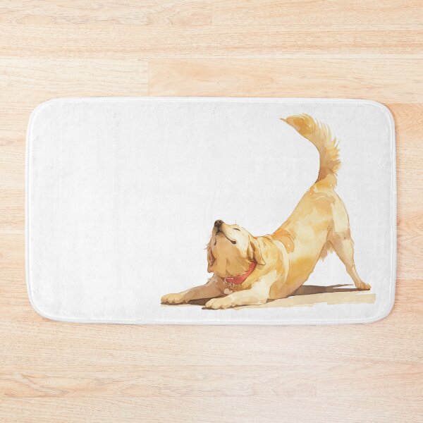 Item preview, Stretching Golden Retriever | Print designed and sold by Unrooted.