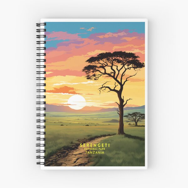 Item preview, Serengeti National Park Natural Spectacle designed and sold by NeuralVibe.