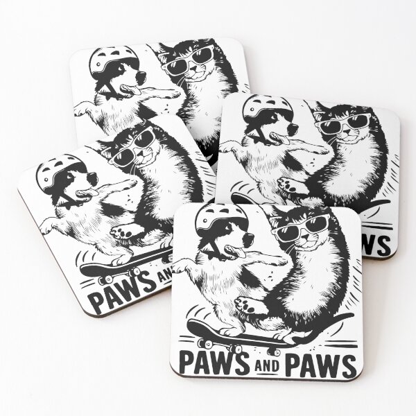 Item preview, paws and paws skate crew designed and sold by rich4Design.