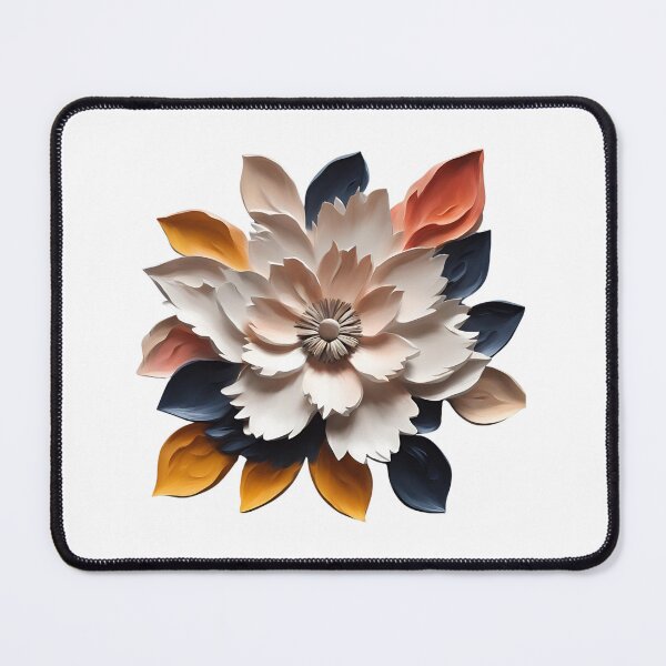 Item preview, Big white flower with vivid hue designed and sold by AKRE R.