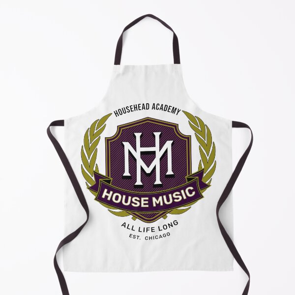 Item preview, HOUSE MUSIC  - Househead Academy (black/purple/gold)  designed and sold by Discothreadz.