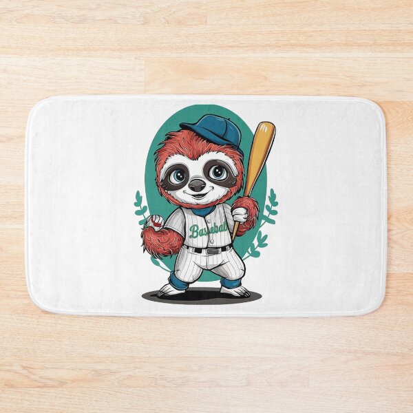 Item preview, Cute Baseball Player Sloth designed and sold by likbatonboot.