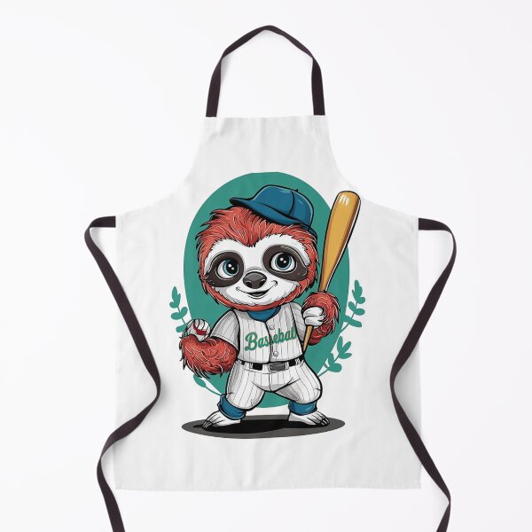 Item preview, Cute Baseball Player Sloth designed and sold by likbatonboot.