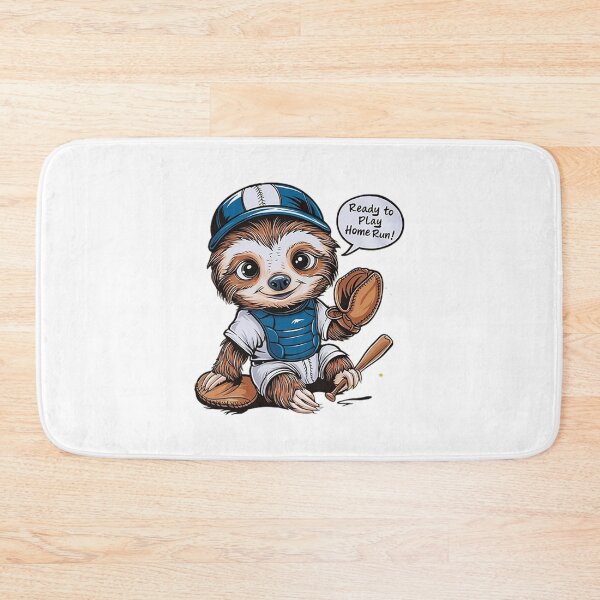 Item preview, Cute Baby Sloth Baseball Player designed and sold by likbatonboot.