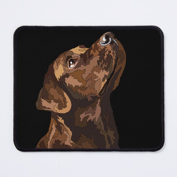 Item preview, Chocolate Labrador Dog Head Up designed and sold by Just-Arts-4U.