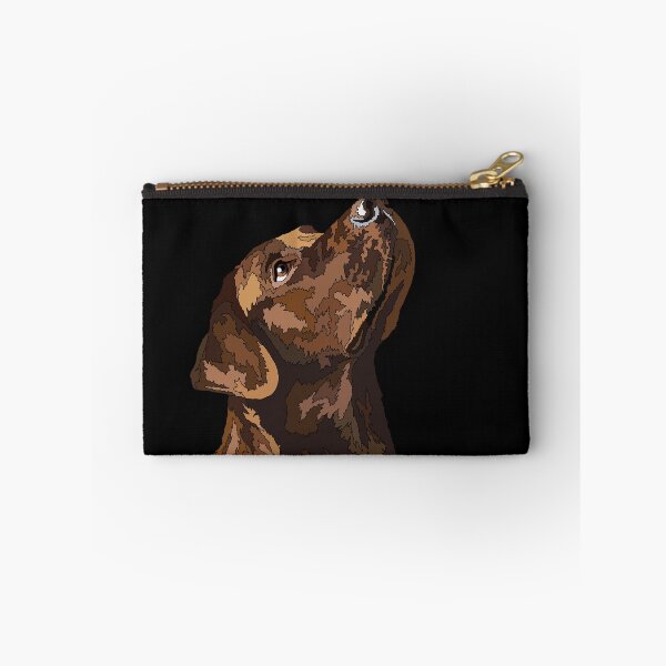 Item preview, Chocolate Labrador Dog Head Up designed and sold by Just-Arts-4U.