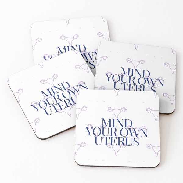 Item preview, Copy of Mind Your Own Uterus Blue Purple designed and sold by FireSisters.