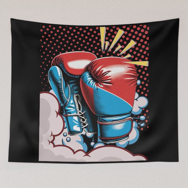 Item preview, Boxing gloves Pop art design by CallisC Arts ⭐⭐⭐⭐⭐ designed and sold by CallisC-Arts.