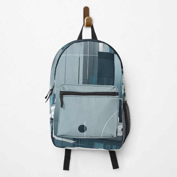 Item preview, Futuristic minimalist cityscape with cyberpunk elements designed and sold by SunkenCost.
