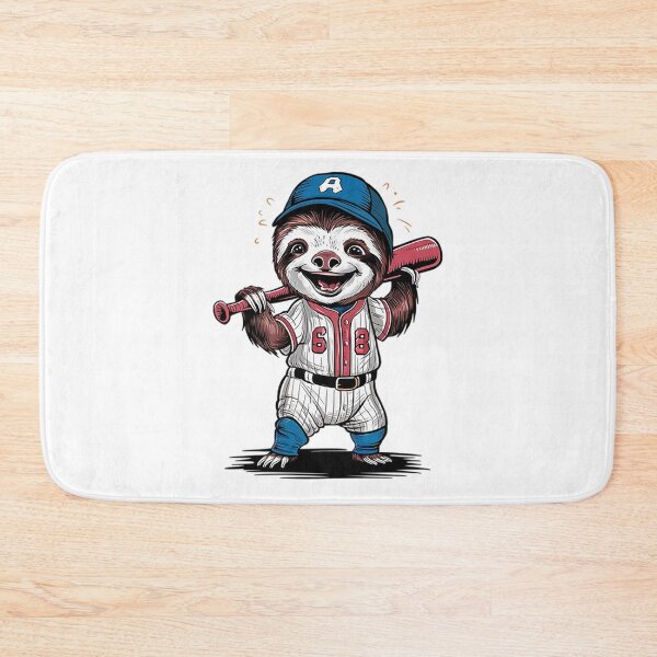 Item preview, Cute Baby Sloth Baseball Player designed and sold by likbatonboot.