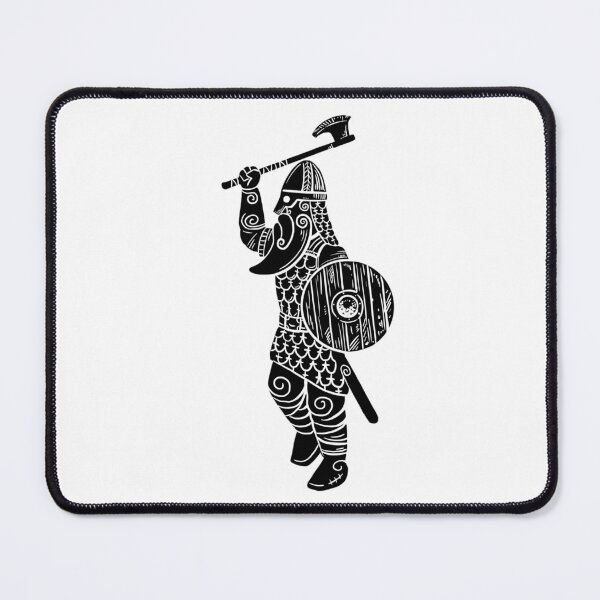 Item preview, Pictograph berserker viking tee designed and sold by BlackForge.