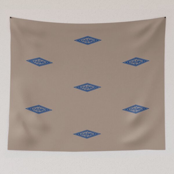 Item preview, Vintage 'Perspective' diamond typography designed and sold by trepiu.