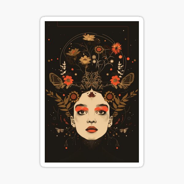 Item preview, Floral Empowerment: Feminist Elegance in Bloom designed and sold by Mulakart.