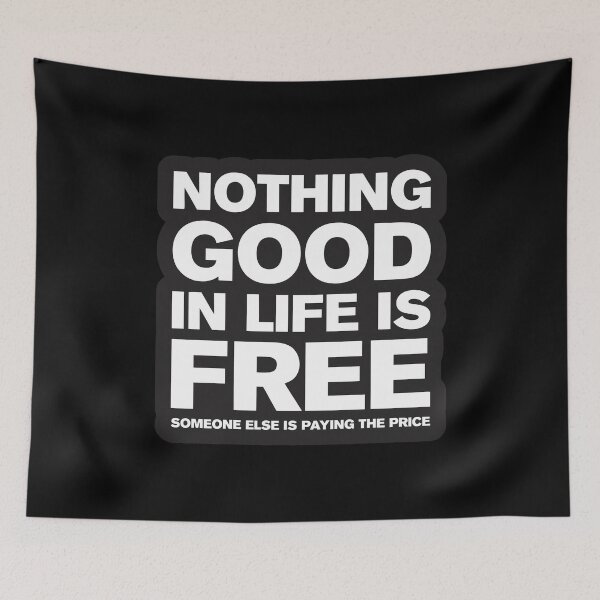 Item preview, Nothing Good In Life Is Free 2 - Text designed and sold by Vector-Artist.