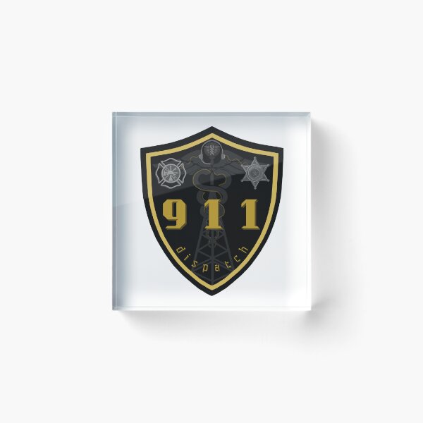 Item preview, 911 Dispatcher Badge (EMD) designed and sold by DizzyDispatcher.