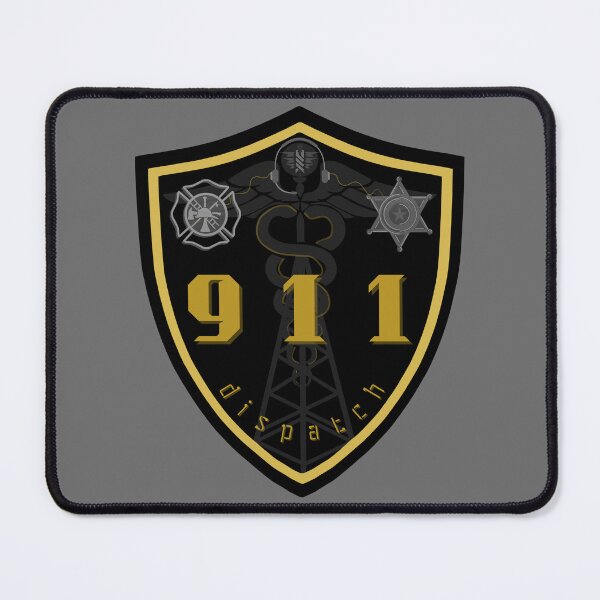 Artikelvorschau, 911-Dispatcher-Abzeichen (EMD) entworfen und verkauft von DizzyDispatcher.