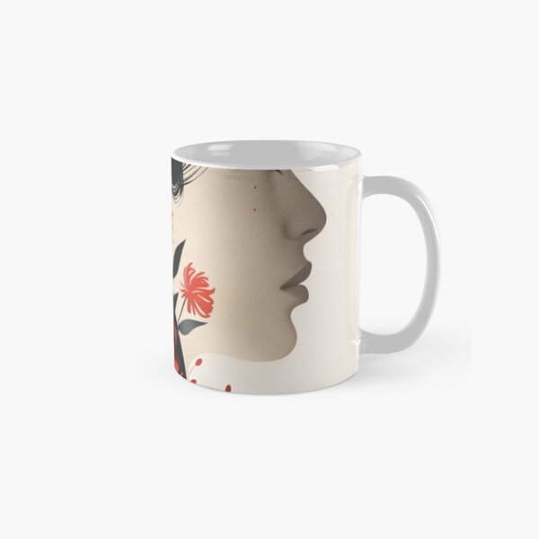 Item preview, Blooming Thoughts: Feminist Floral Portrai designed and sold by Mulakart.