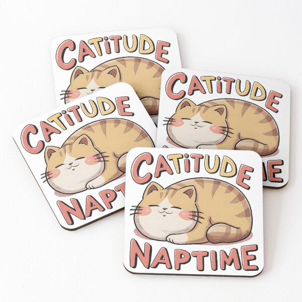 Item preview, Catitude Naptime Cat ZzZz  designed and sold by deviatepolo.