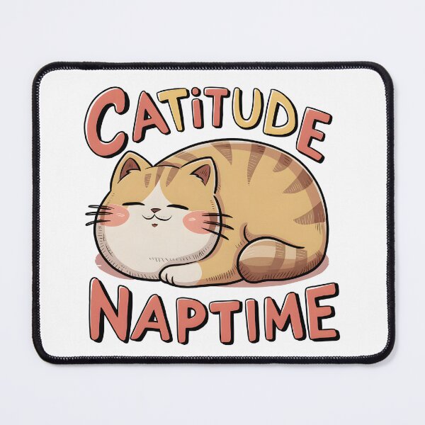 Item preview, Catitude Naptime Cat ZzZz designed and sold by deviatepolo.