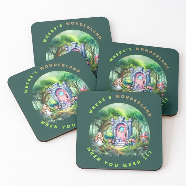 Item preview, WHERE'S WONDERLAND WHEN YOU NEED IT? designed and sold by WendyMaree.