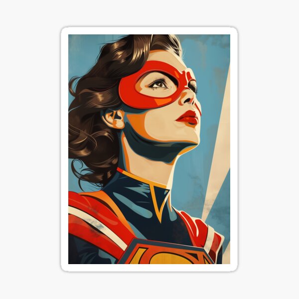 Item preview, Heroic Vision: Superwoman in Modern Style designed and sold by Mulakart.