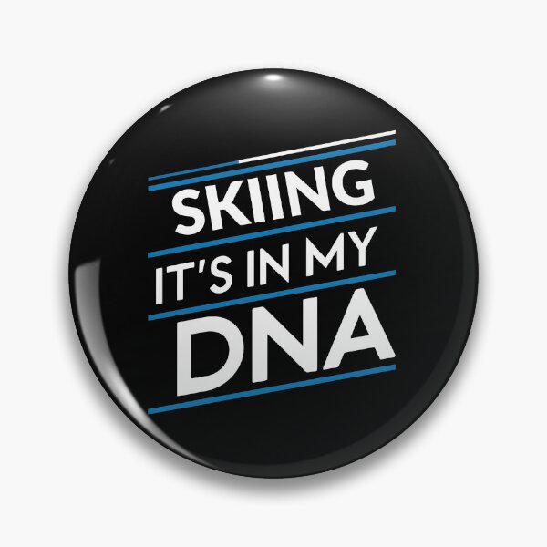 Item preview, Skiing its in my dna designed and sold by greenbluearts.
