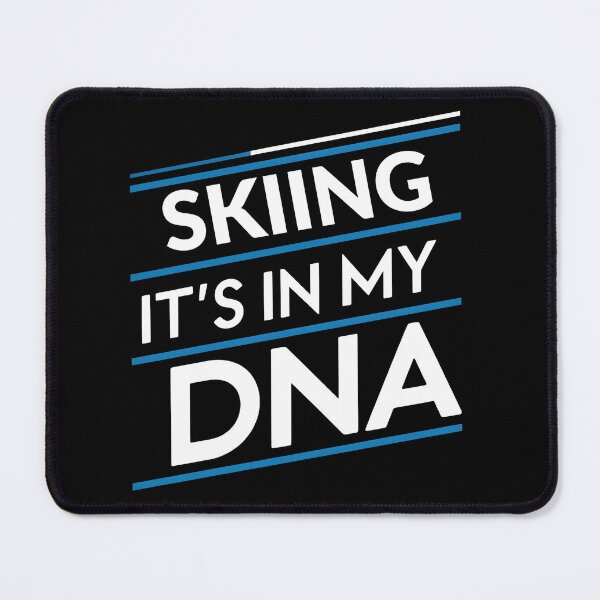 Item preview, Skiing its in my dna designed and sold by greenbluearts.