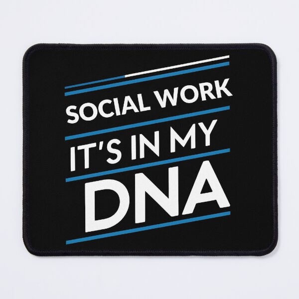 Item preview, Social work its in my dna designed and sold by greenbluearts.
