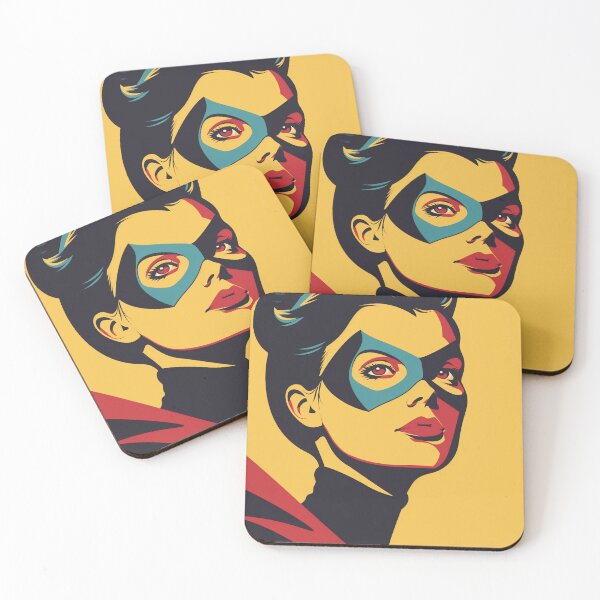Item preview, Iconic Superheroine: Pop Art Hero designed and sold by Mulakart.