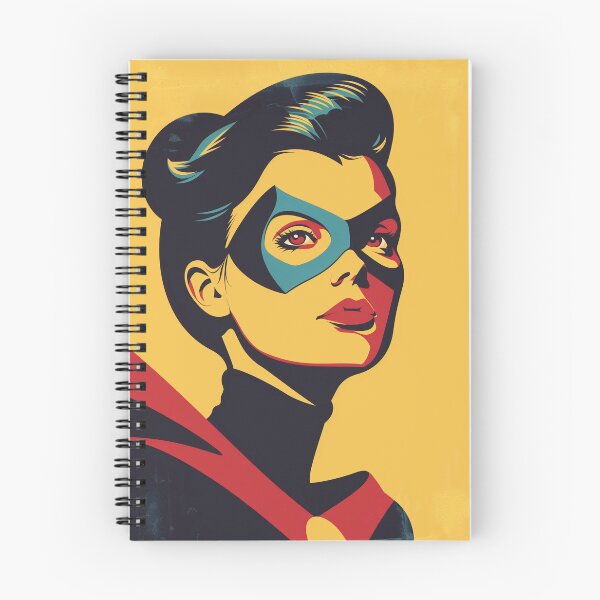 Item preview, Iconic Superheroine: Pop Art Hero designed and sold by Mulakart.