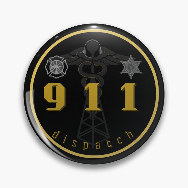 Item preview, 911 Dispatcher Badge (Non-EMD) designed and sold by DizzyDispatcher.