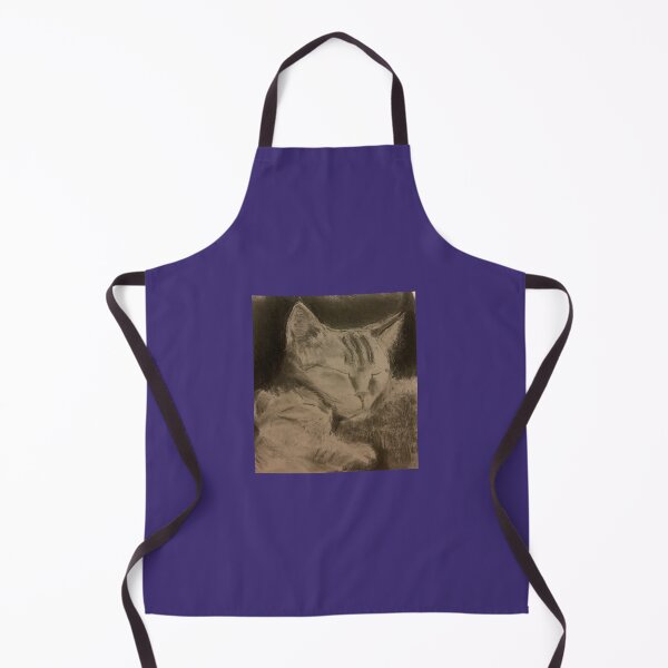 Item preview, Mother cat reposing with her kitten designed and sold by Jacinta hunt.
