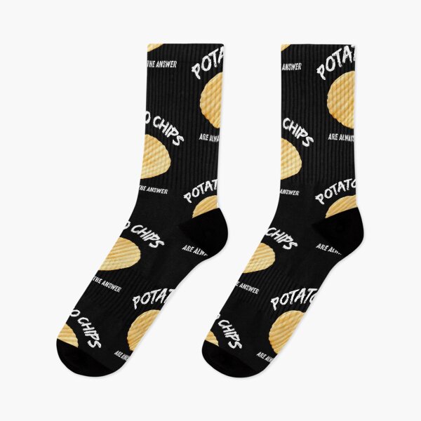 Item preview, Potato Chips Are Always the Answer designed and sold by MagdaKlosArt.