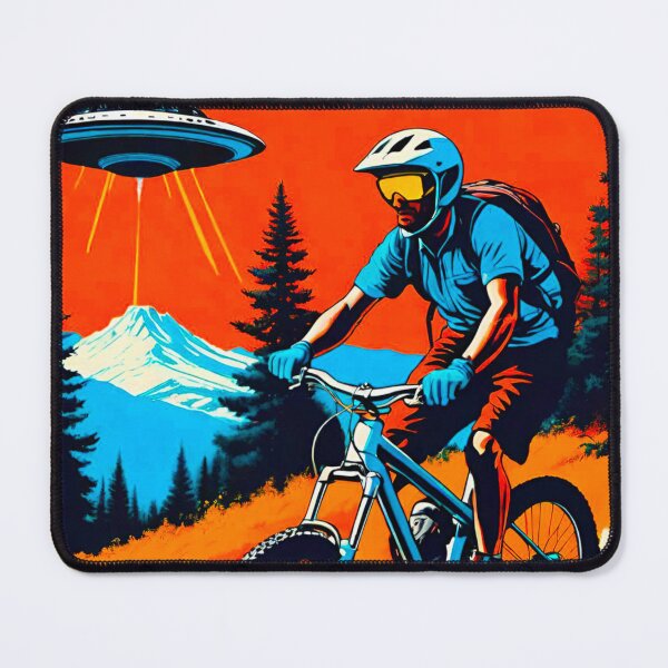 Item preview, UFO Chase: Epic MTB Adventure designed and sold by GrizzlyCollective.
