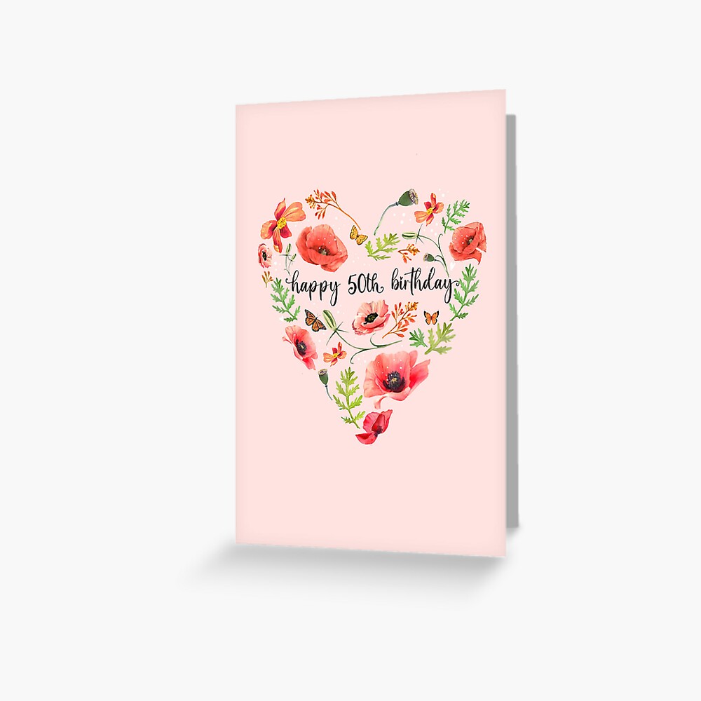 Milestone Birthday Greeting 70th Birthday Card For Auntie - Floral Butterfly Design With Blank Inside Blank Inside Card