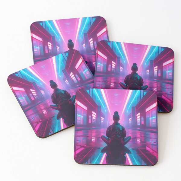 Item preview, Cyberpunk Meditation designed and sold by Pokemondundee.