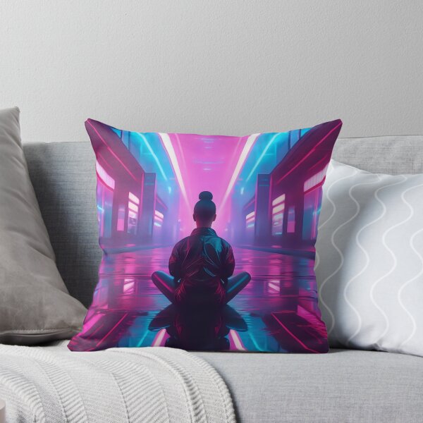 Item preview, Cyberpunk Meditation designed and sold by Pokemondundee.