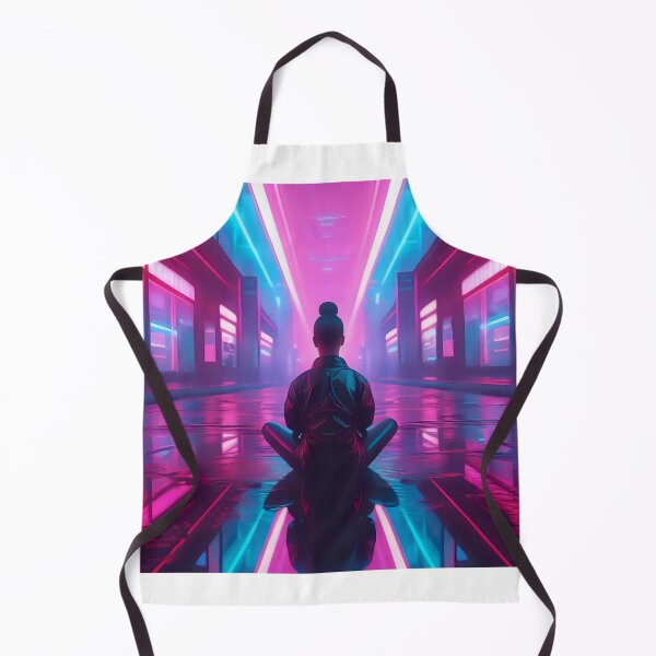 Item preview, Cyberpunk Meditation designed and sold by Pokemondundee.