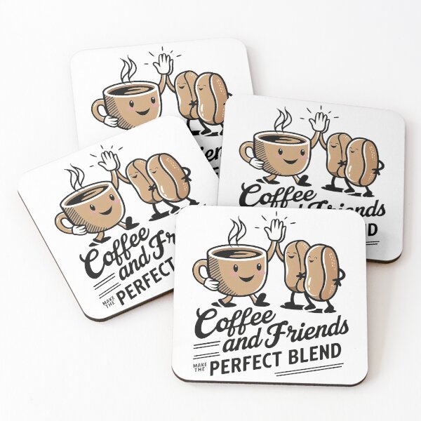 Item preview, Coffee and friends make the perfect blend for coffee drinkers designed and sold by Verycutethings.