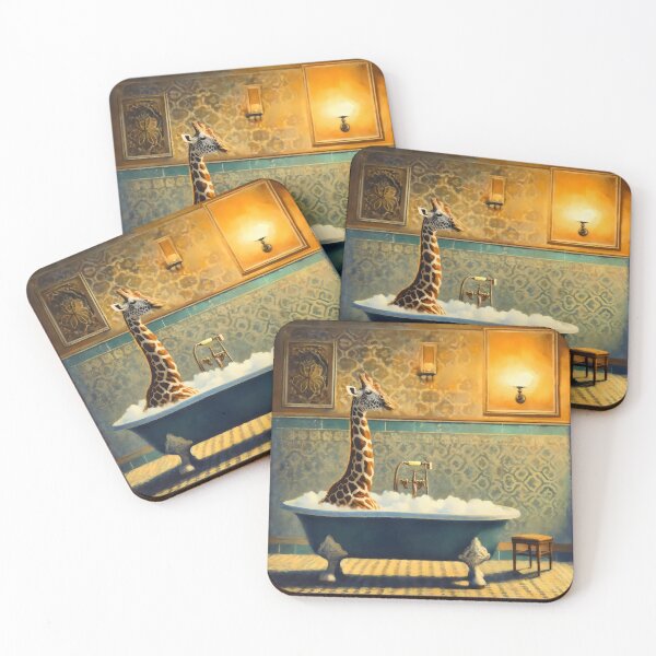 Item preview, Giraffe in the bathtub mood designed and sold by Magdalena-7.