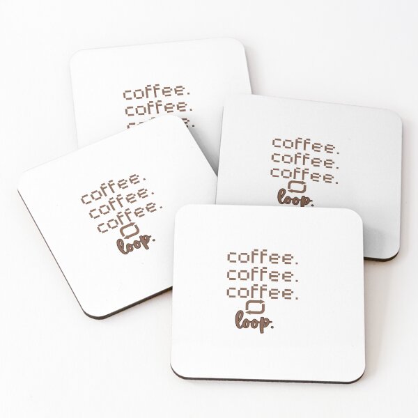 Item preview, Coffee On Loop I Funny Quotes iPhone Case Phone Case designed and sold by Sshmorr.